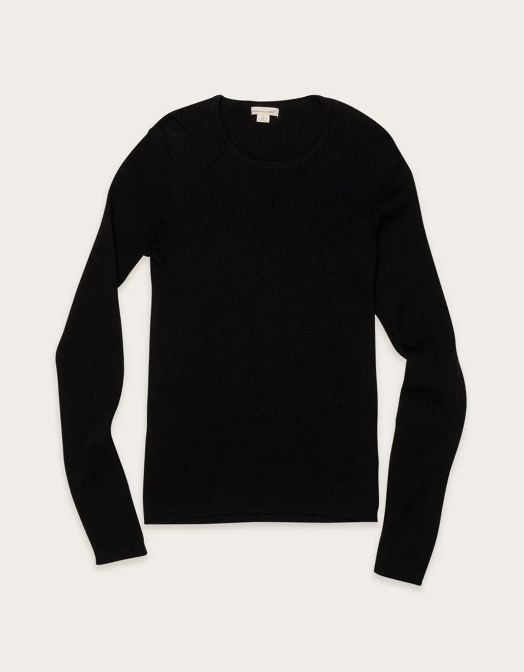 unsubscribed fine gauge crewneck sweater
